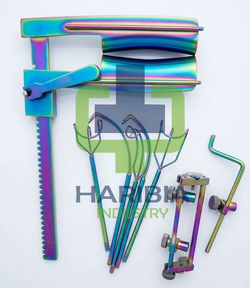 Premium Quality Cooley Cosgrove Mitral Valve Retractor Complete Surgical Set