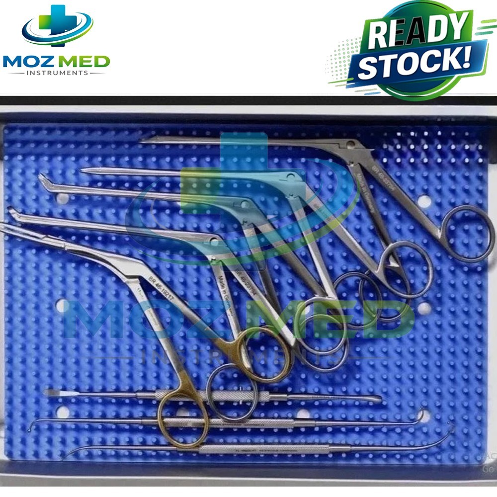 10 Pcs Minor Fess instruments set Endoscopic Sinus surgery ENT Surgical Set