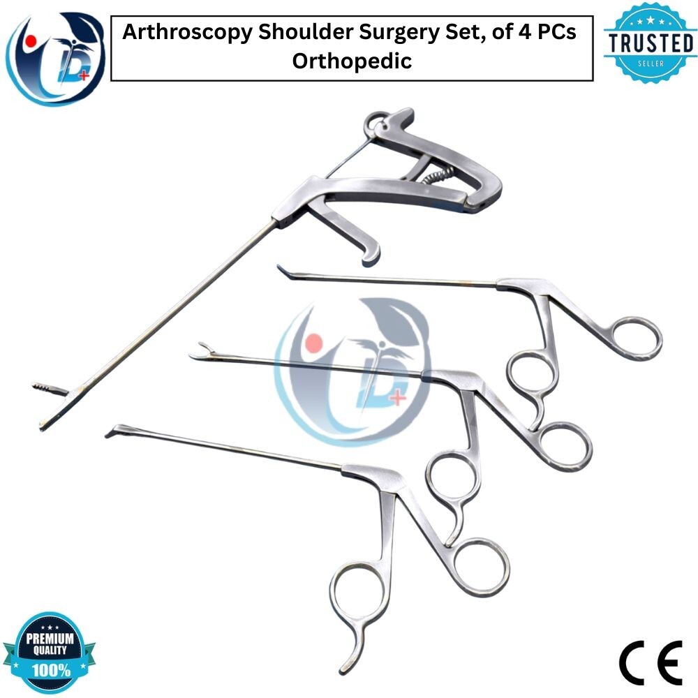 Arthroscopy Shoulder Surgery Set, of 4 PCs Orthopedic, Knee Surgery Instruments