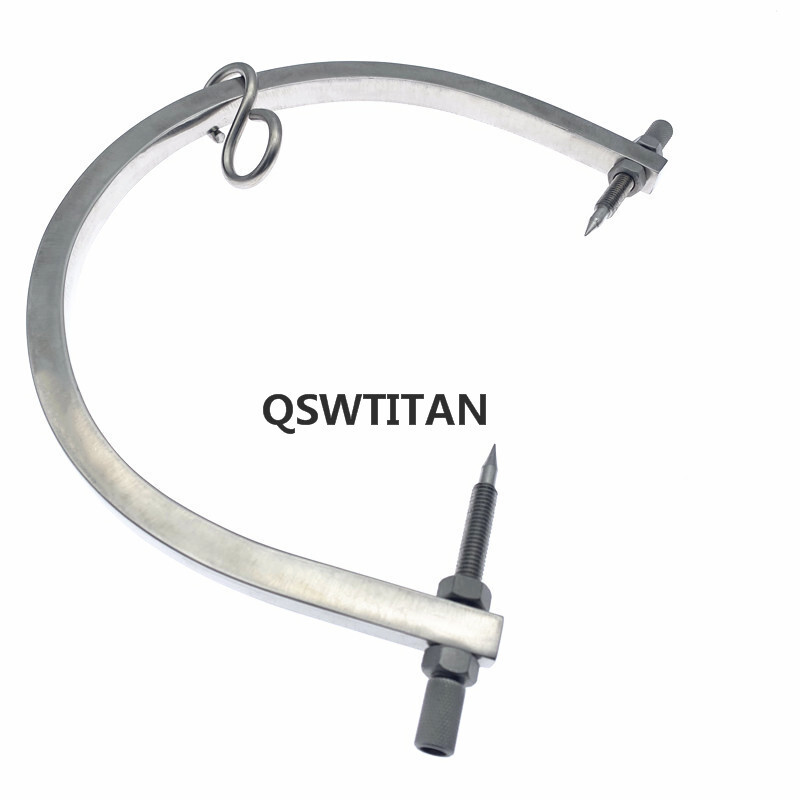 Gardner Wells Skull Traction Tongs U-shaped Skull Tong with Pins Diameter 210mm