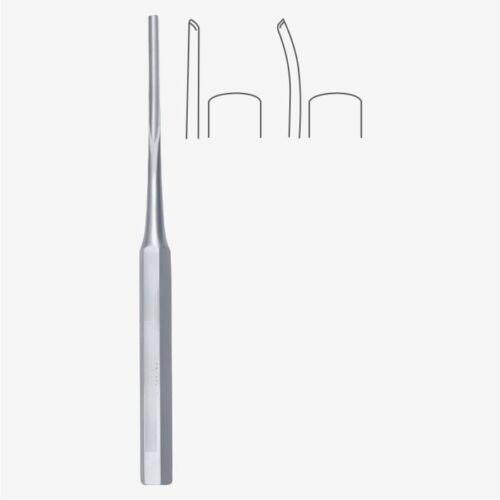 Hibbs Gouge, Set of 3, Sizes, 3/8″, 5/8″ and 1″ Wide Straight Blades, 9.0″