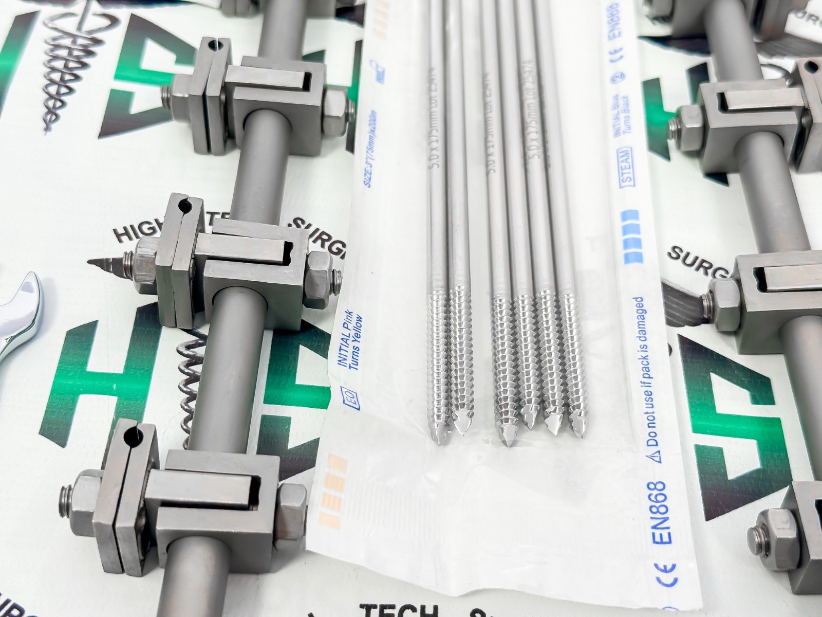 AO External Fixator 3 Sets 2.4 Distal Radius , 4.5 Tibia , 5.0 Femur Orthopedic