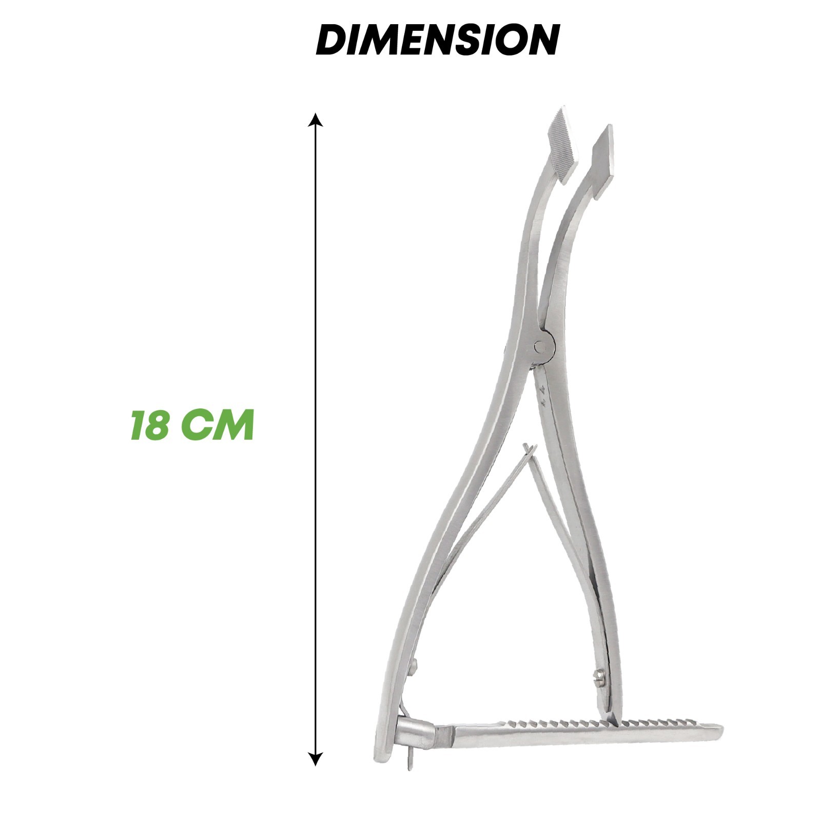 Lambardi Femoral Tibial Spreader Small Grooved Pads 18 cm Surgical Instruments