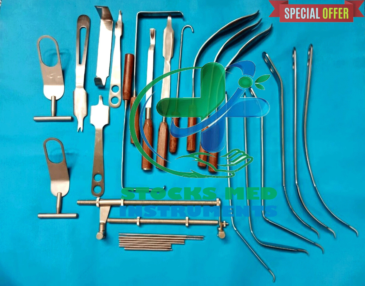 Hip Retractor Heavy Orthopedic Surgery Instruments 21 Piece Set