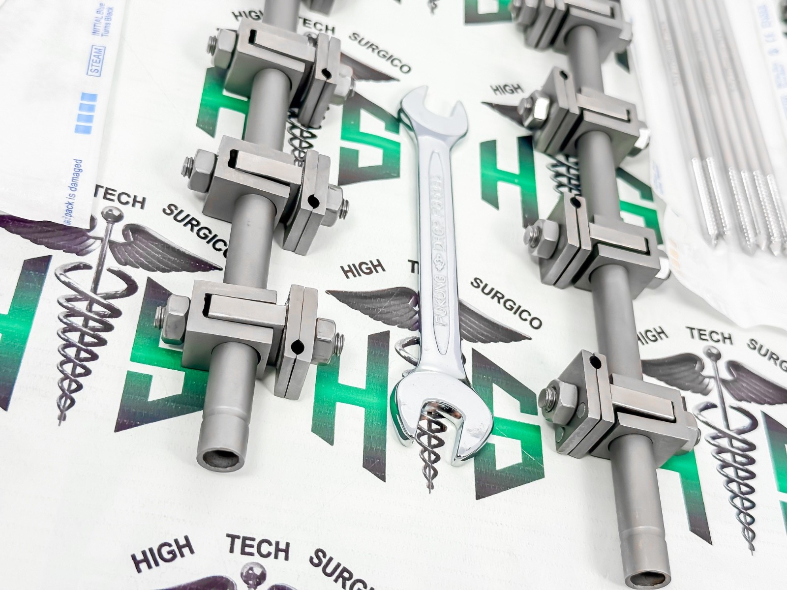 AO External Fixator 3 Sets 2.4 Distal Radius , 4.5 Tibia , 5.0 Femur Orthopedic