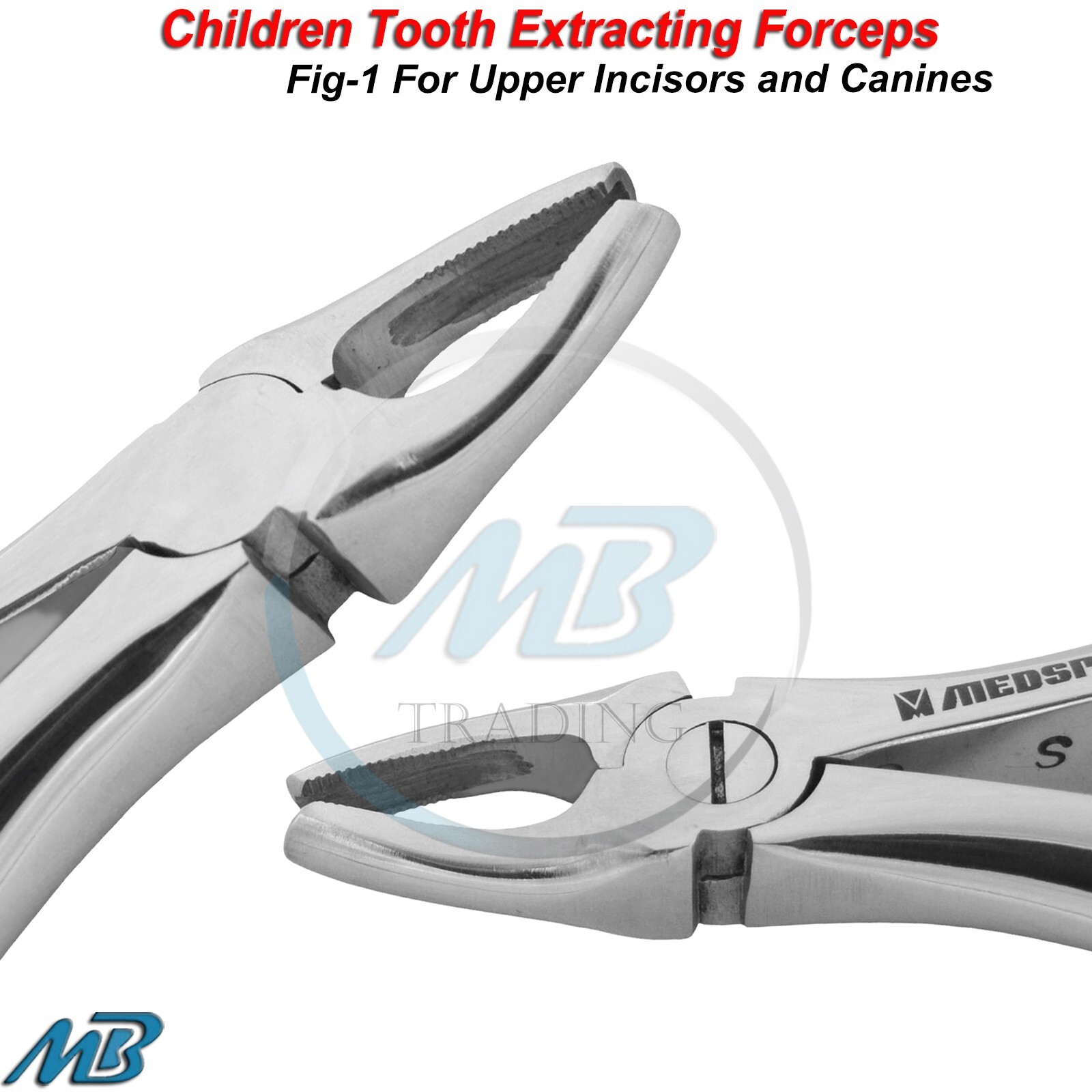 Dental Pedo Kid Tooth Extraction Forceps Upper Central Lateral Incisors Tools CE