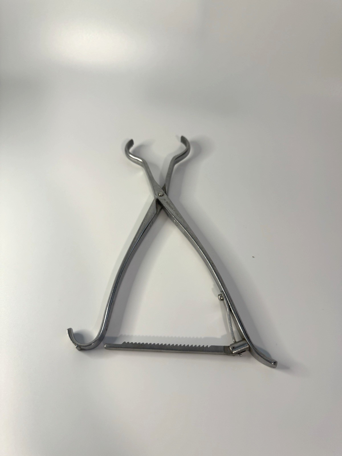 Richards Bone Clamp w/ Ratchet Lock Small 9″ Stainless EXCELLENT CONDITION