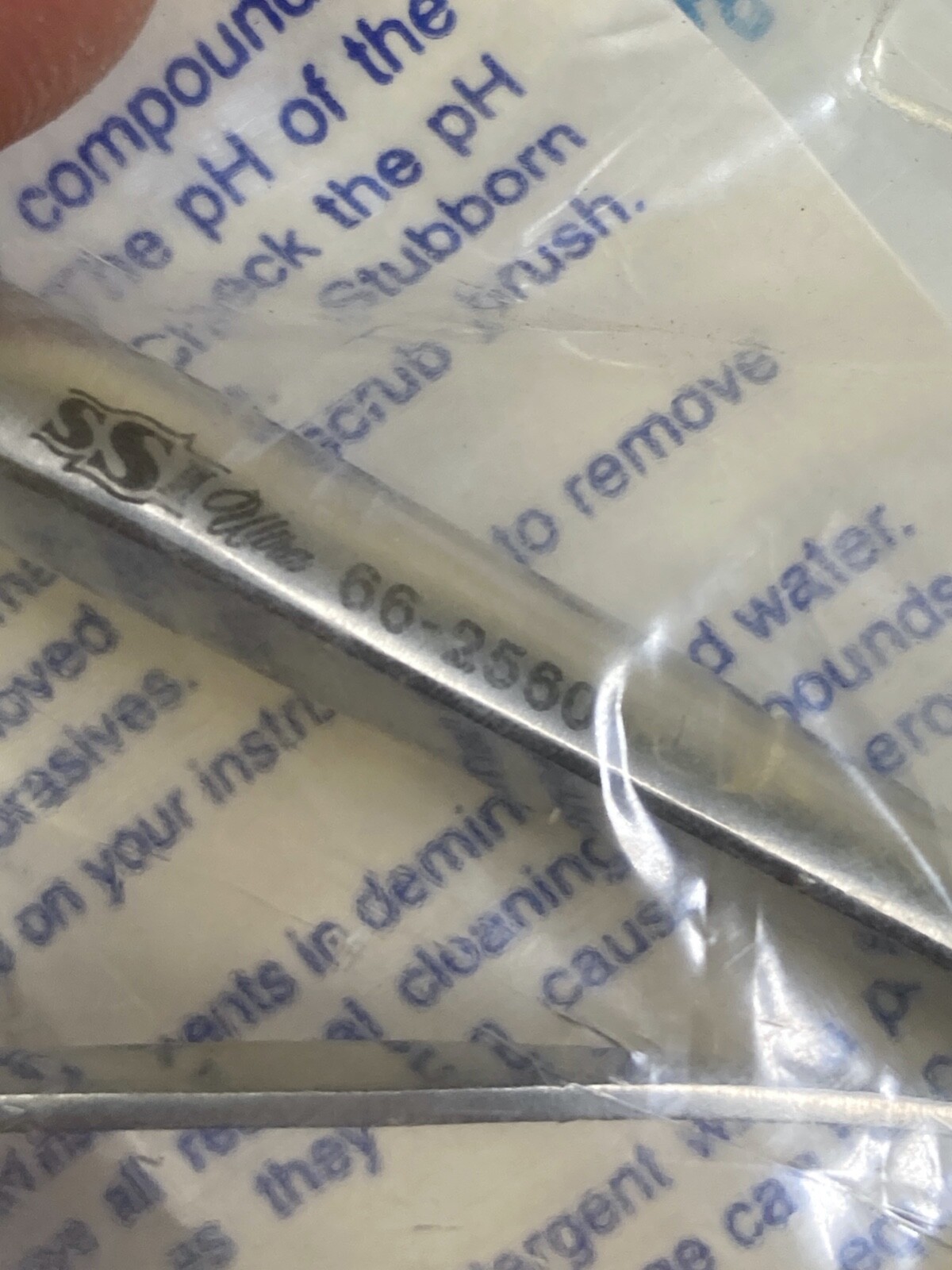SSI Ultra 66-2560 Jansen-Middleton Forcep 4mm x 11mm x 170mm Long ENT