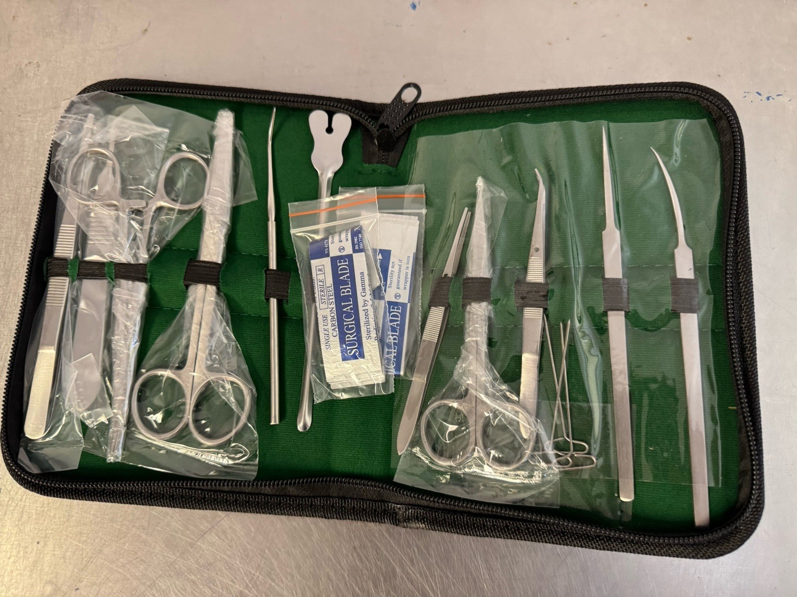 23-Piece Surgical Steel Emergency Kit – TCCC | Combat Medic | Deployed Medicine