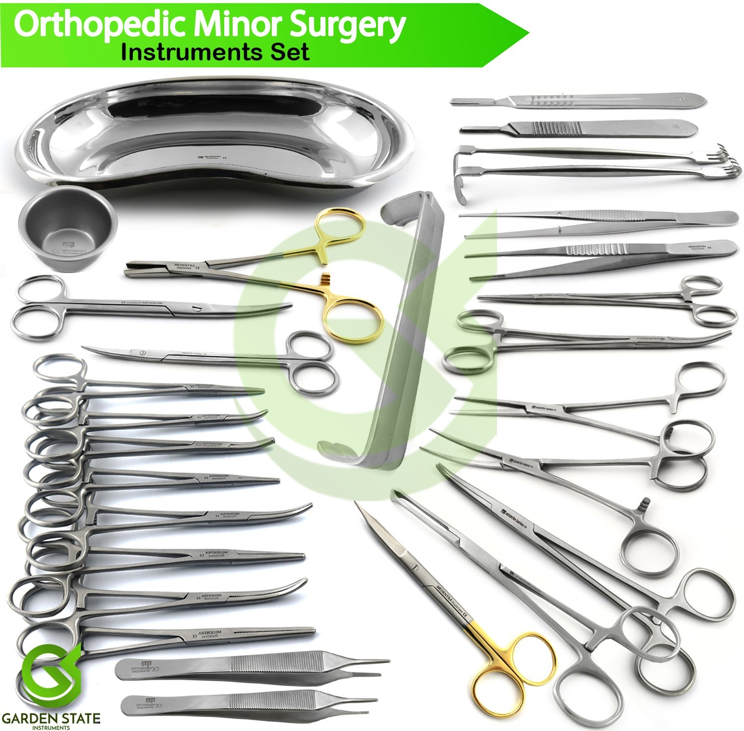 Orthopedic Minor Surgery Instruments Set Ortho Operative Surgical Kit