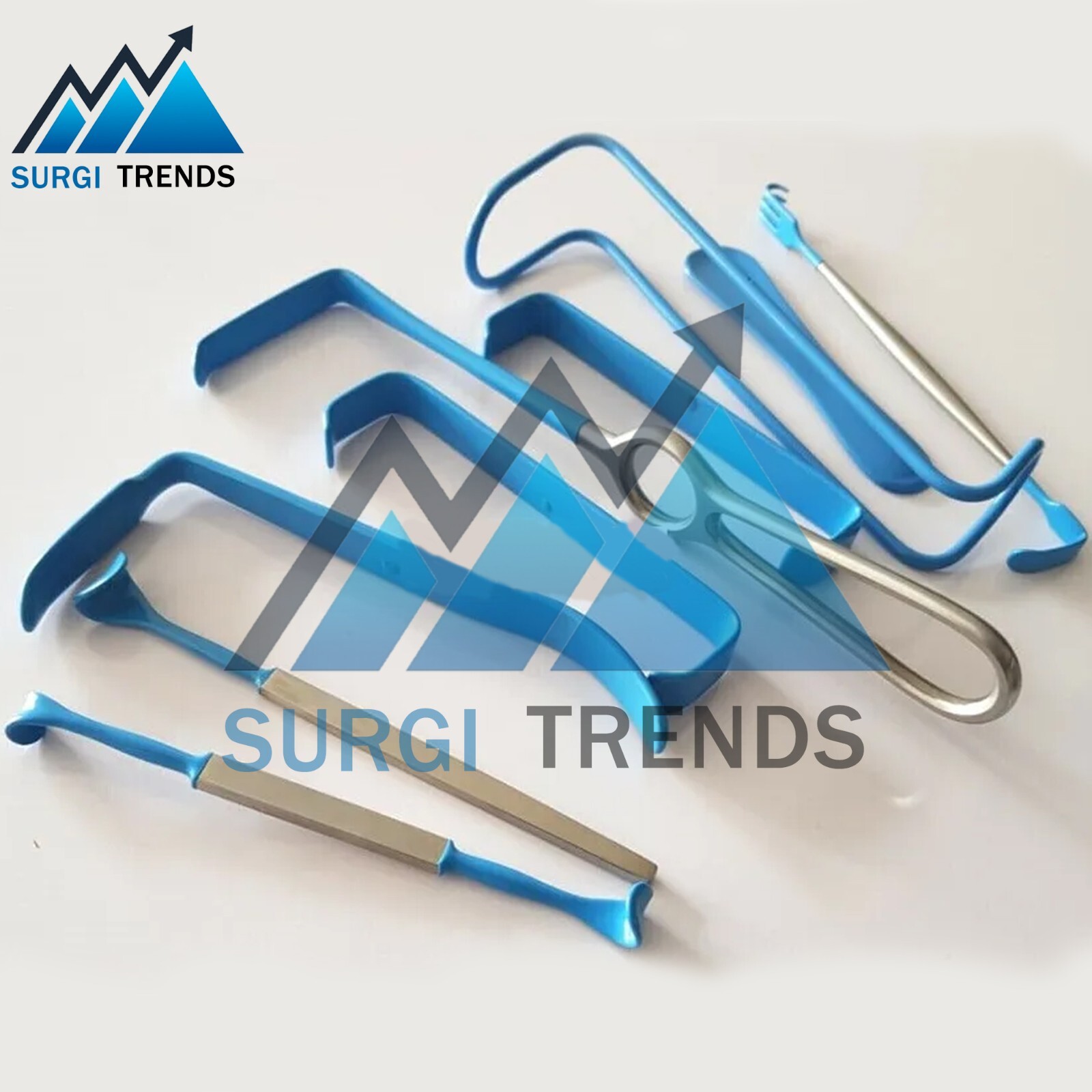 Face Lift Brow lift Dissectors & Elevator Set of 9Pcs,Plastic surgery instrument