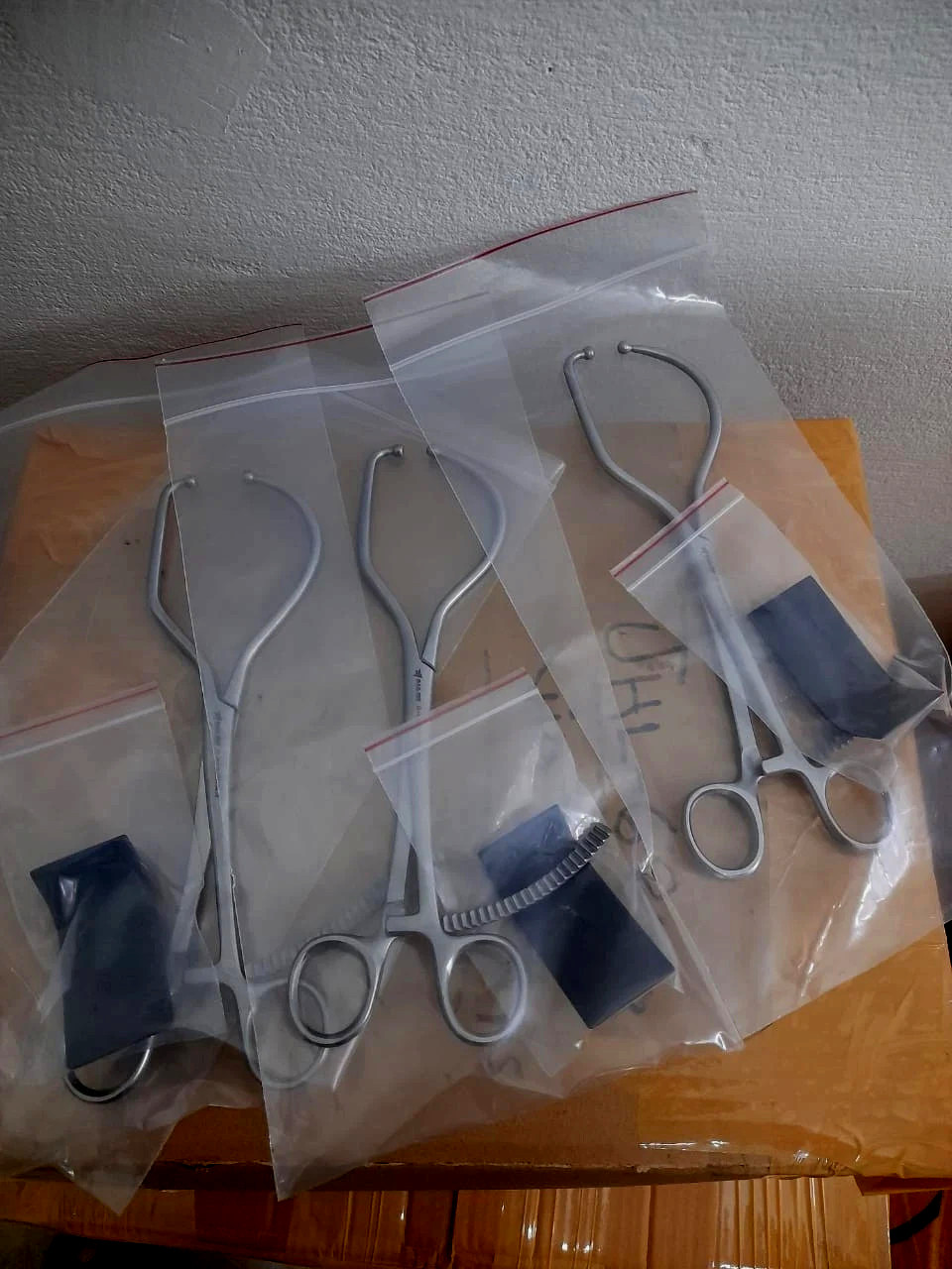 Orthopedic Soft Tissue Bone Reduction Forceps with Ball Tips Stainless Steel