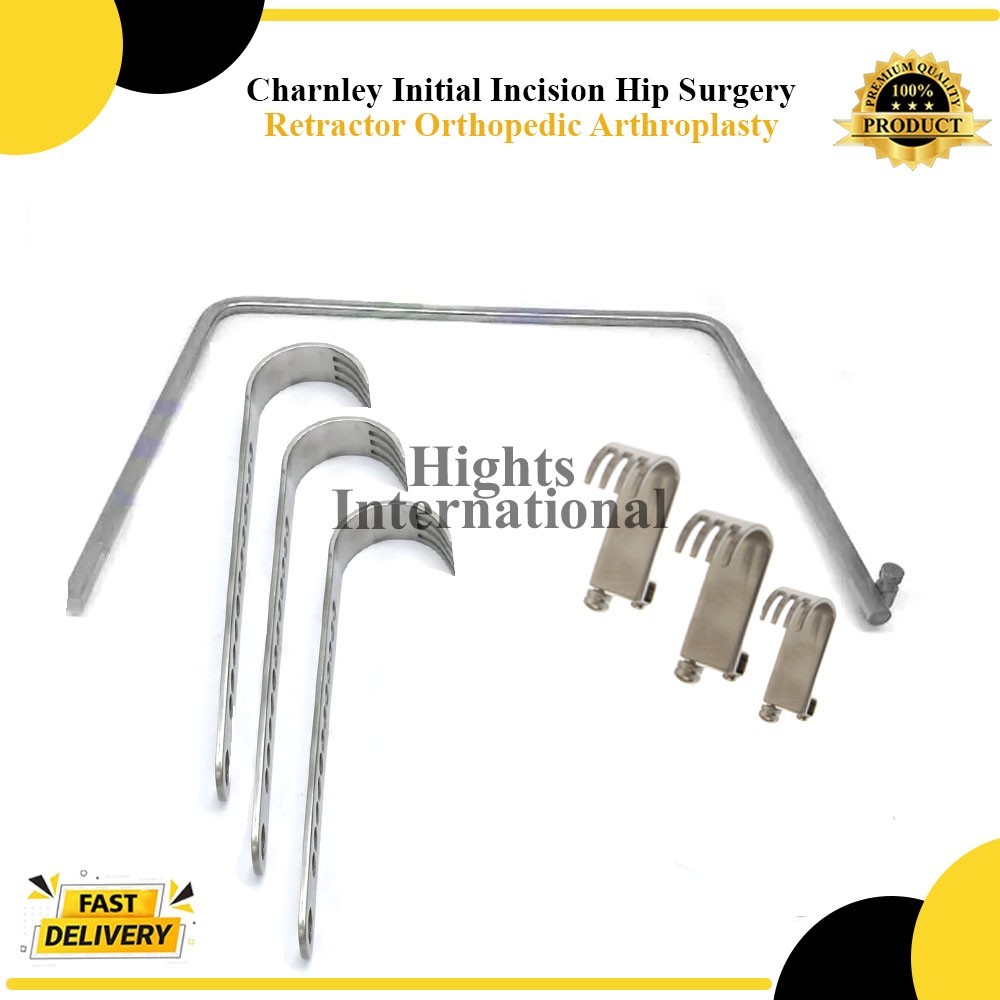 Charnley Initial Incision Hip Surgery Retractor Orthopedic Arthroplasty