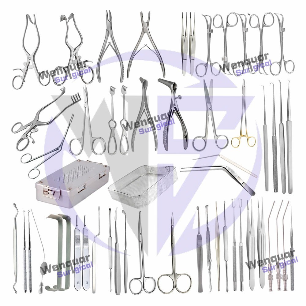 Cell DS-254Ear Mastoidectomy Set Of 54pcs Basic Remove Major General Minor Ent