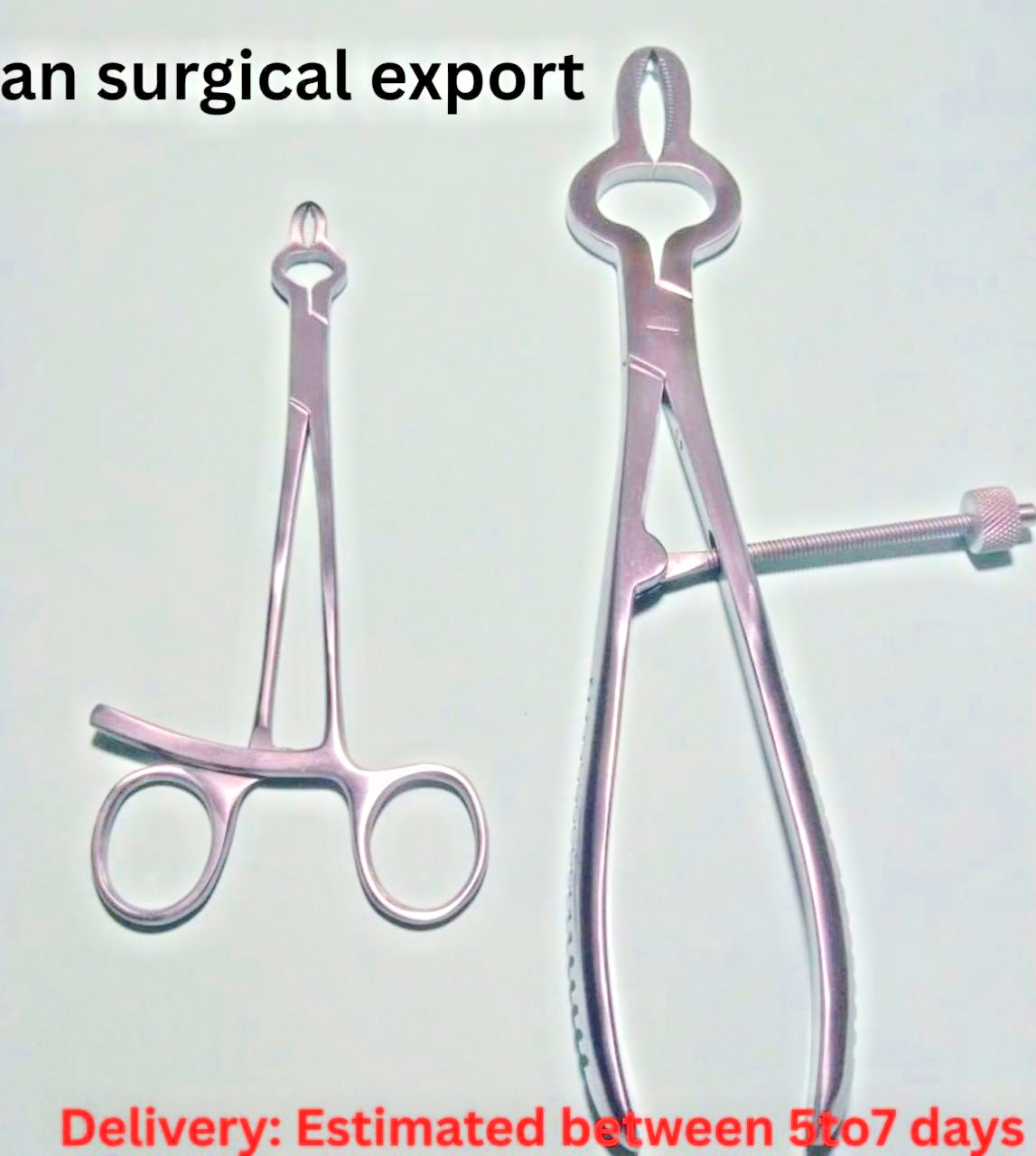 2 pc Innomed Durham Bone Reduction Clamp 7″ 10.25″ Speedlock Orthopedic Fixation