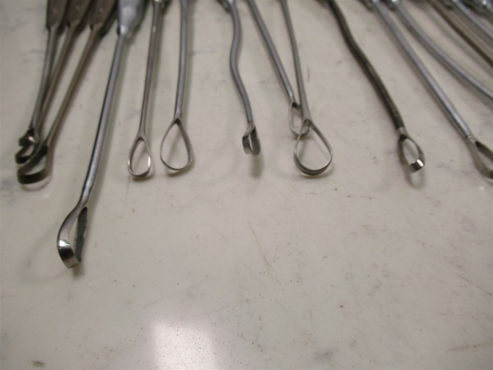 82 Stainless Steel Adenoid Curettes Surgical Instruments V. Mueller Earl K Long