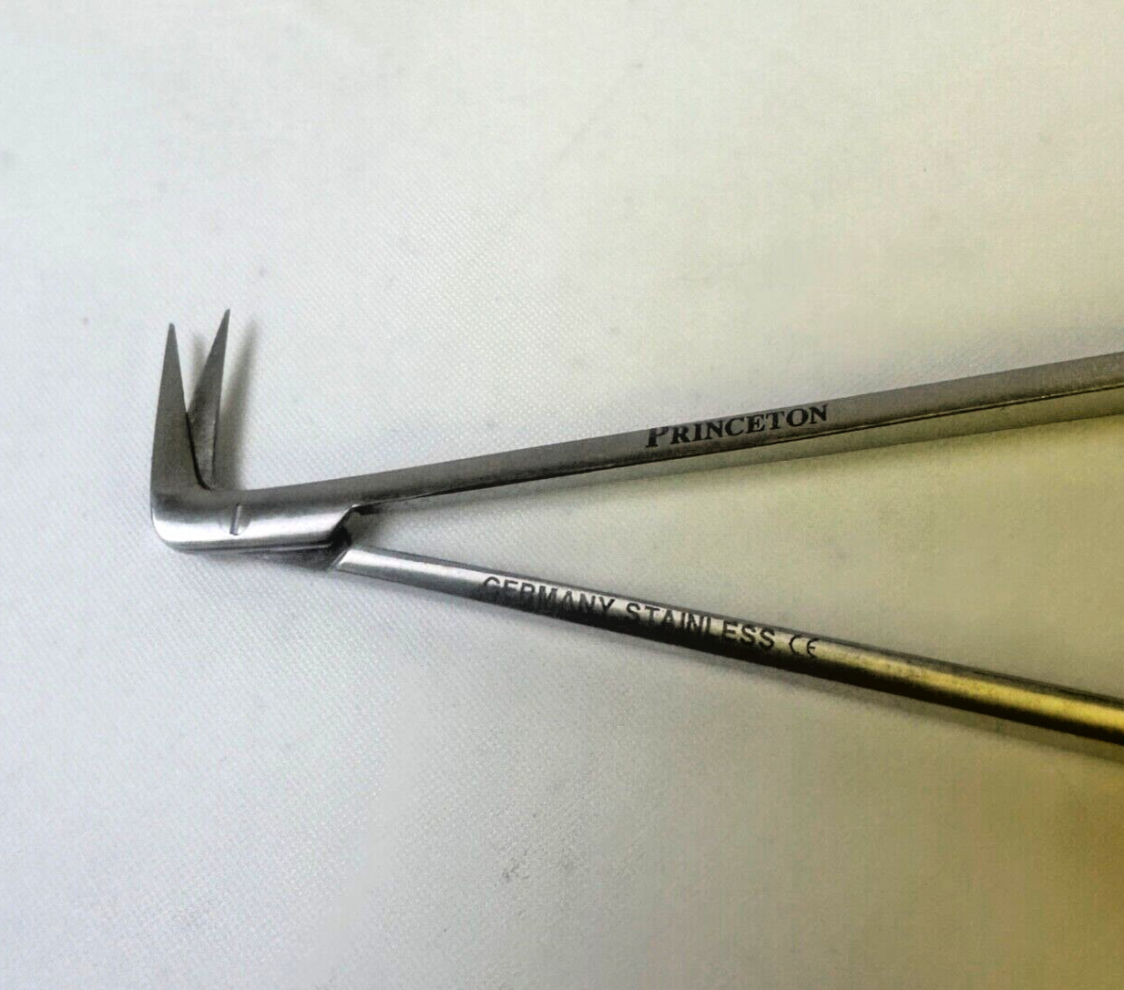 Princeton Medical 10126-90 90° X 7” Cardiovascular Thoracic Scissors Sharp Tip