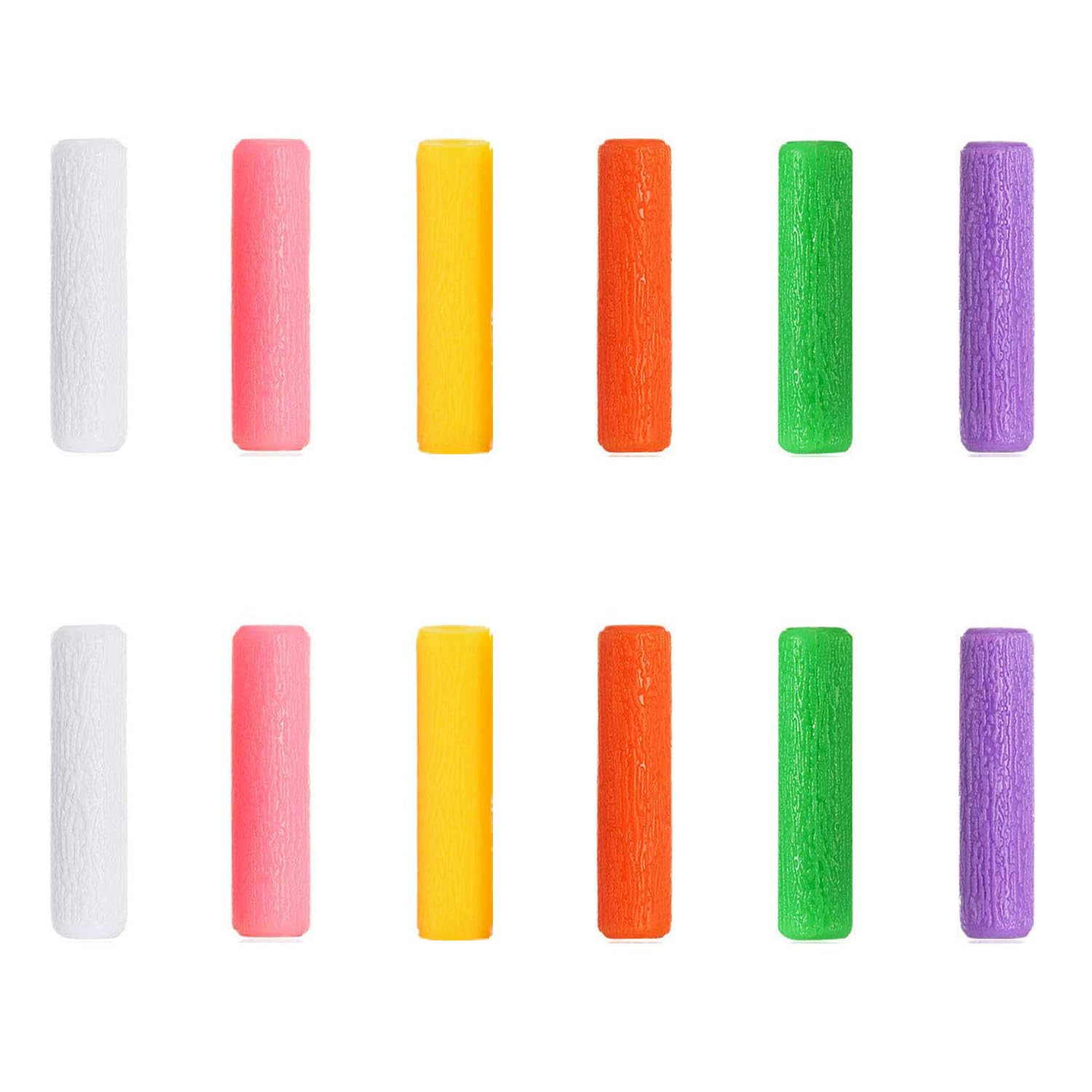 12 Pcs Colorful Orthodontic Aligner Chewies for Aligner Chompers Aligner Trays S