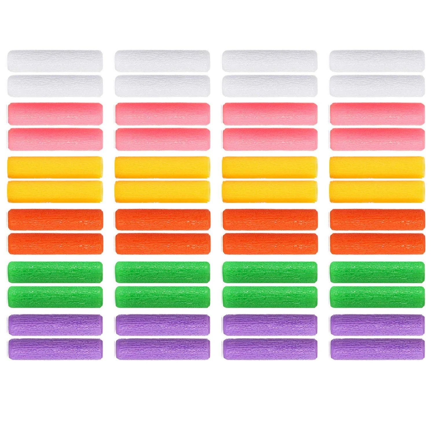 48 Pcs Colorful Orthodontic Aligner Chewies for Aligner Chompers Aligner Trays S