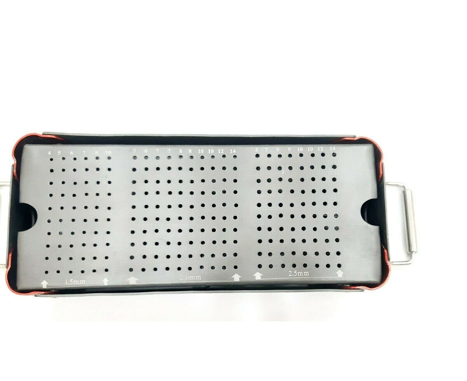 Maxillofacial Dental Trauma Screw Empty case Box Aluminium