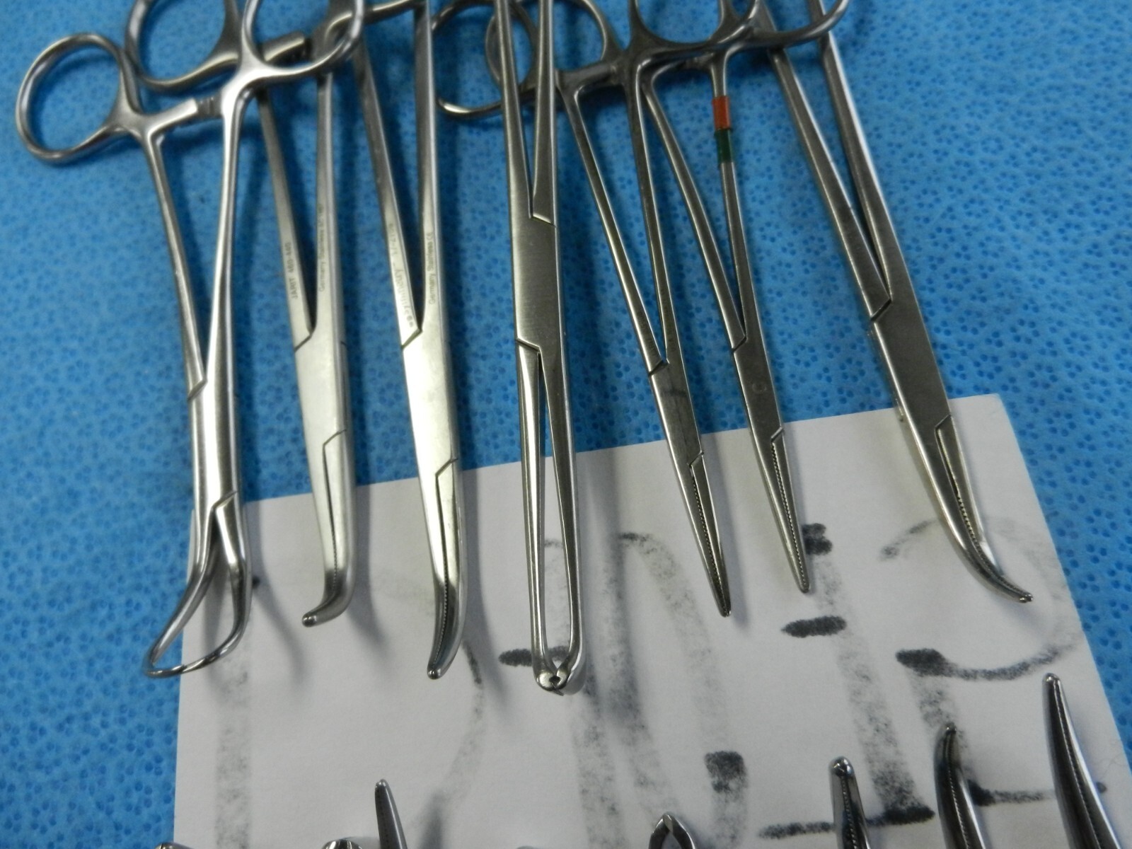 D7075 Pilling Weck V. Mueller Symmetry Surgical Forceps Lot of 15 12-19cm