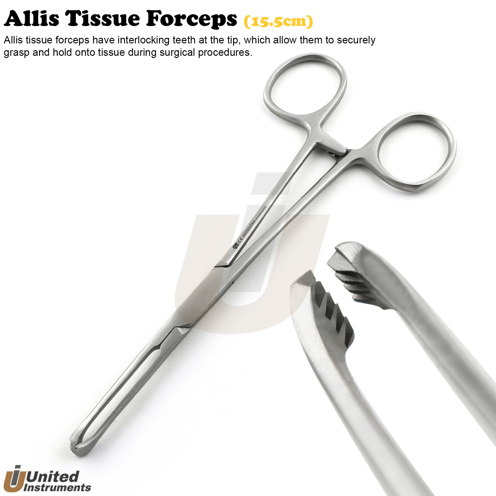 Face & Forehead Lift Surgery Instruments Skin Hooks Micro Tweezers Retractor