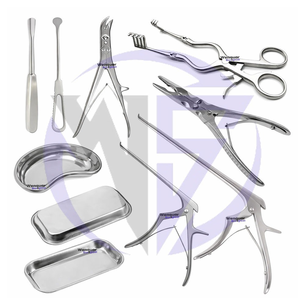 Retractor SpineSpinal Surgery Instruments Set 9pcs Lumbar Laminectomy