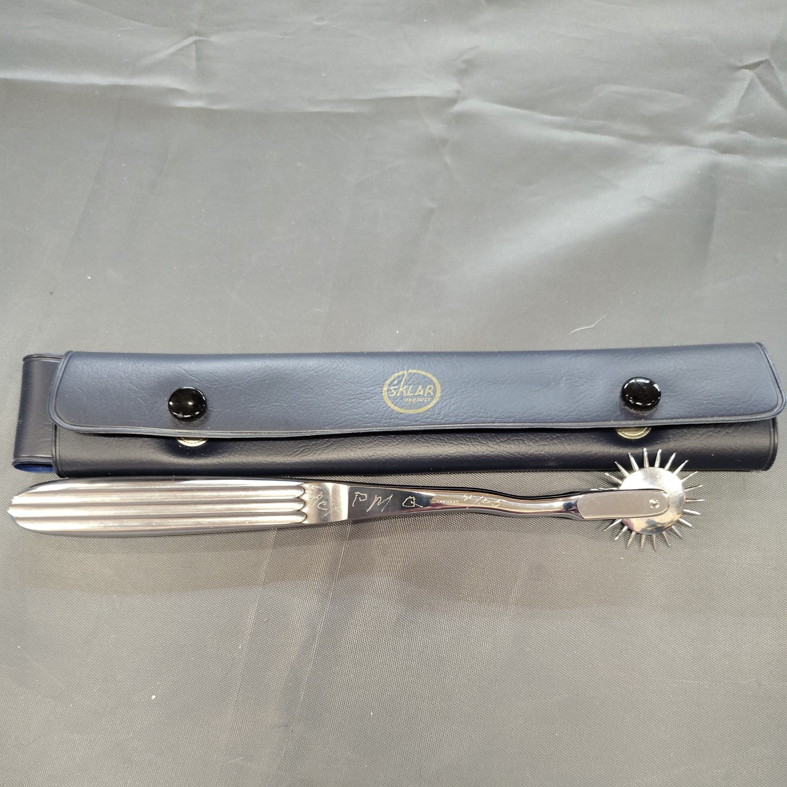 VTG Wartenberg Pinwheel, 7″ Single Head, Chrome, MCM neurological sensory tester