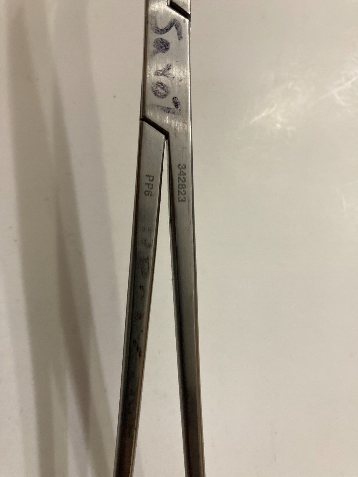 Pilling Sarot Bronchus Clamp Forceps Thoracic Instrument 342823