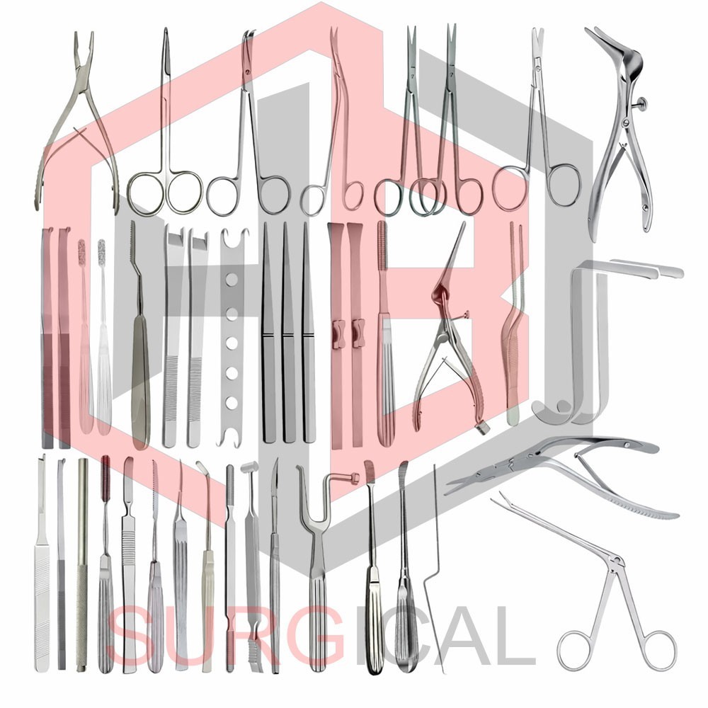ENT Nasal Surgery Set of 46 Pcs for ENT Rhinoplasty Surgery