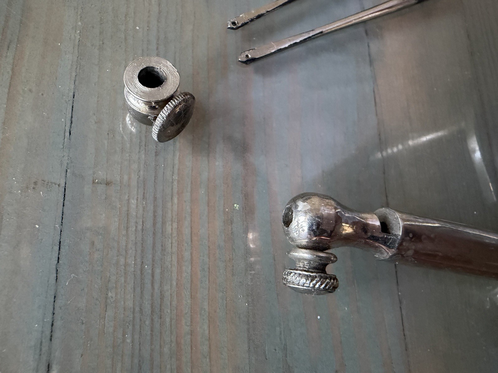 Antique Vtg P.S. CO Medical Surgical Bone Drill Orthopedic Hand Crank Tool +Bits