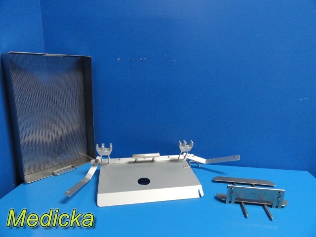 Aesculap GA256 Sterilization Tray Holder W/ Bone Drill Instrument Caddy ~ 26705
