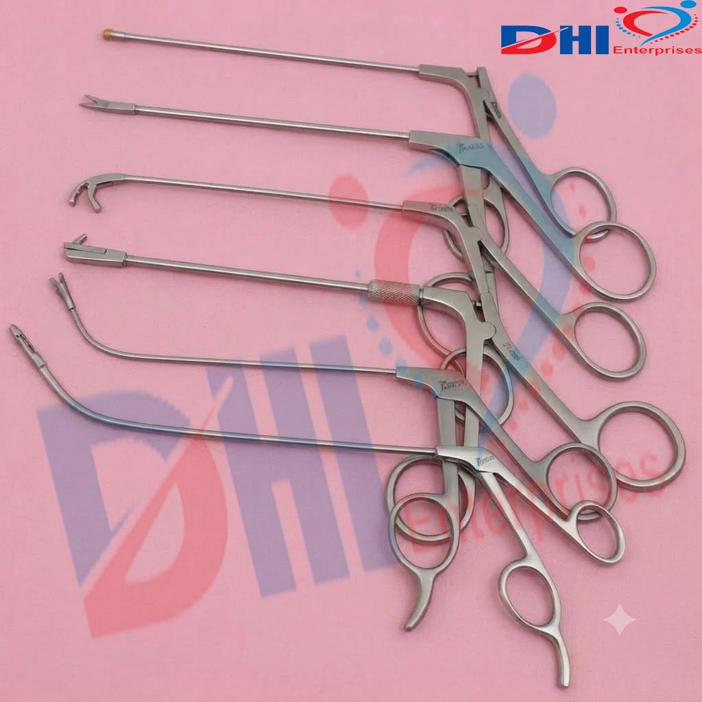 Fess Instruments Set, Endoscopic Sinus Surgery 6 Pcs ENT Instrument Set
