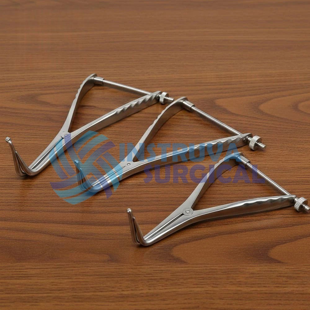 Set of 3 Stifle Distractor with Spinlock 13cm, 19cm, 21cm Orthopedic Instruments