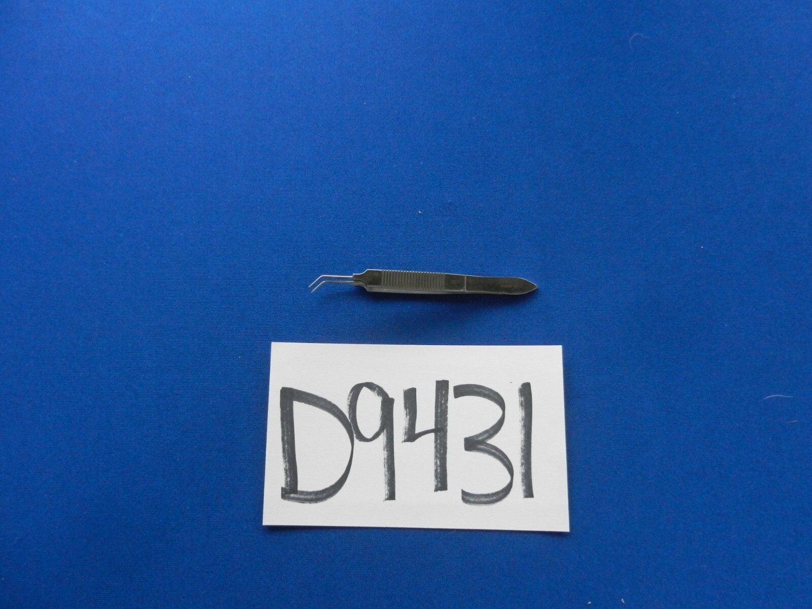 D9431 ASSI (SCT) McPherson Angled Tip Ophthalmic Forceps 10cm Length 44210-10