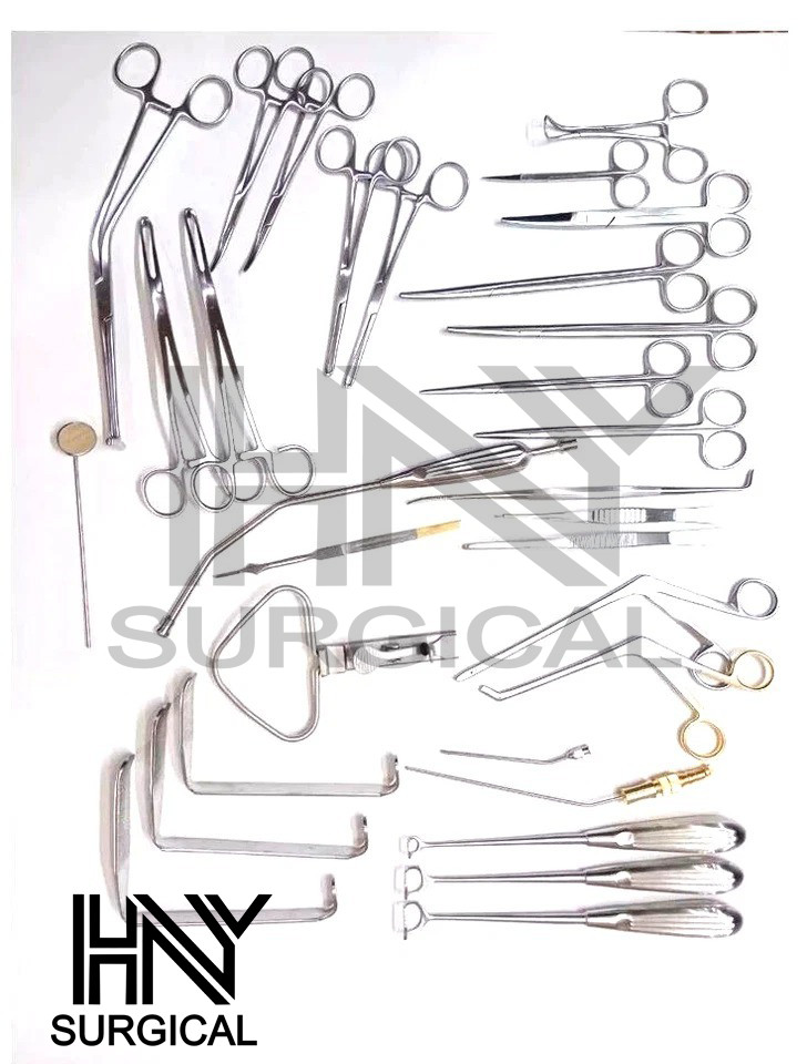 Tonsil & Adenoid Tray 30 Pcs Set Surgical Instruments High Quality