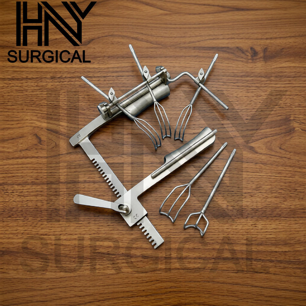 Cooley Cosgrove Mitral Valve Retractor Complete Surgical Premium Quality Set