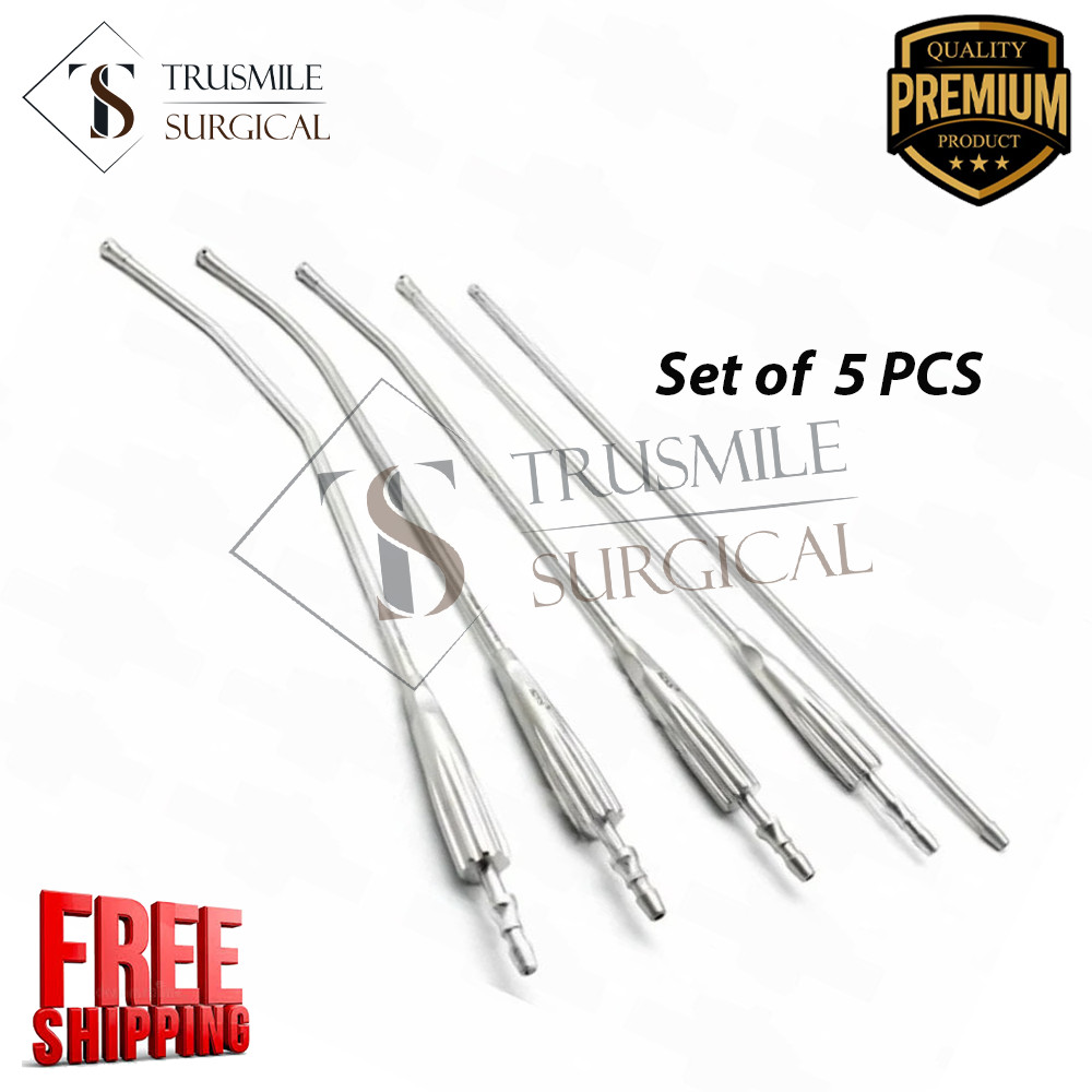 5pcs Thoracoscopic Suction Irrigation Tube Set | Laparoscopic Tool | 30x10x10cm